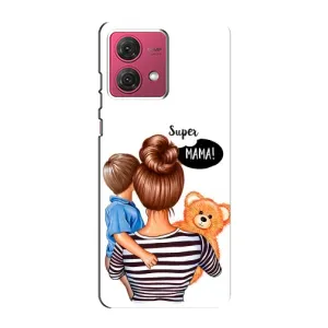 Чехлы для МАМЫ на Motorola MOTO G84 (Мама и сын)