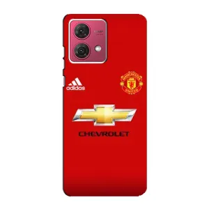 Силиконовые Чехлы принт Футбол на Motorola MOTO G84 (Man United)
