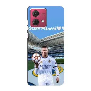 Чехол (TPU) с Футболистом на Motorola MOTO G84 (Mbappe Real)