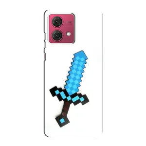 Чохли для Motorola MOTO G84 (Персонажі МайнКрафт) (Меч)