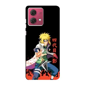 Купить Чехлы на телефон с принтом Anime для Motorola MOTO G84 (Минато)
