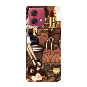 Чохол Стиль Louis Vuitton на Motorola MOTO G84 (Мода Луі Віттон)