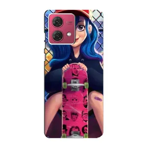 Чохол з картинкою Модні Дівчата Motorola MOTO G84 (Модна Дівчинка)