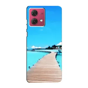 Летний Чехол на Motorola MOTO G84 (Набережная)