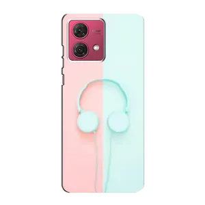 Дівчачий Чохол для Motorola MOTO G84 (Навушники)