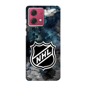 Чехлы с принтом Спортивная тематика для Motorola MOTO G84 (NHL хоккей)
