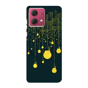 Силиконовые Чехлы Любимому человеку для Motorola MOTO G84 (Ночной город)