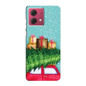 Чехол Новогодняя Елка на Motorola MOTO G84 (Новогодние подарки)