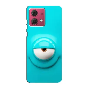 Силиконовые Чехлы (смешные стикеры) для Motorola MOTO G84 (Одноглазик)