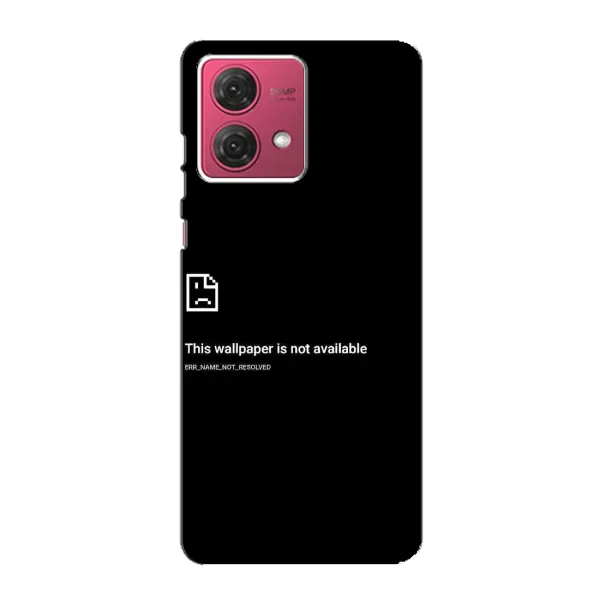 Чехол с рисунком «Ошибка» для Motorola MOTO G84 Чехол с рисунком «Ошибка» для Motorola MOTO G84
