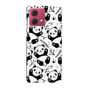 Чехлы с Пандами на Motorola MOTO G84 (Пандочки)