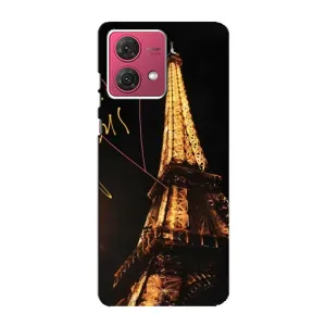 Чехол с Эйфелевой башней на Motorola MOTO G84 (Paris)