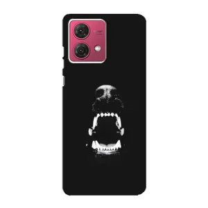 Чехол ДОБЕРМАН для Motorola MOTO G84 (Пасть добермана)