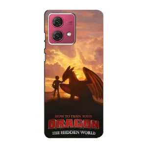 Чехол дракон Беззубик для Motorola MOTO G84 (Постер Беззубика)