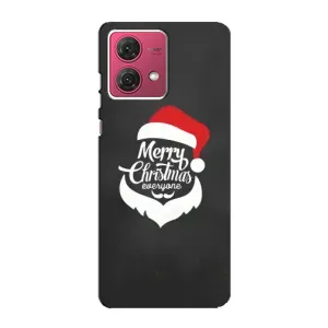 Чехол Санта Клаус для Motorola MOTO G84 (Санта Крисмас)