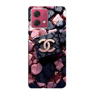 Чехол (Dior, Prada, YSL, Chanel) для Motorola MOTO G84 (Шанель)