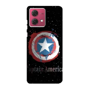 Чохол с Щітом Капітана Америки на Motorola MOTO G84 (Щит Капітана)