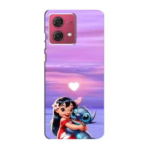 Чехол с рисунком Стич для Motorola MOTO G84 (Стич и Лило)