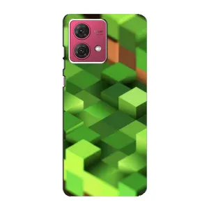 Чохли для Motorola MOTO G84 (Персонажі МайнКрафт) (Текстура)