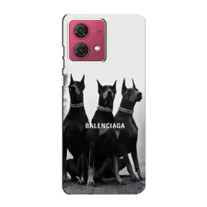 Чехол ДОБЕРМАН для Motorola MOTO G84 (Три добермана)