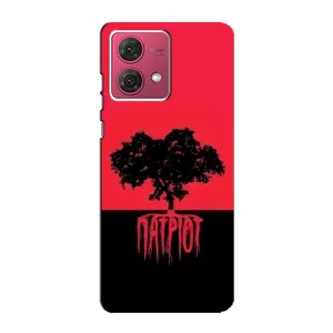 Чехлы УПА (Красно-Чёрный) на Motorola MOTO G84 (УПА Патриот)