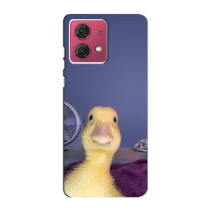 Бампер с принтом Мемы для Motorola MOTO G84 (Утка)