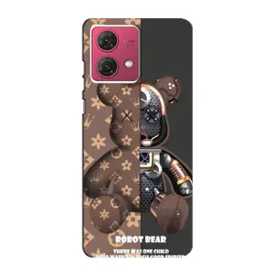 Силиконовый чехол для Motorola MOTO G84 (Медмедь Луи Виттон)