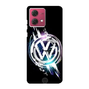 Чехол "Фольксваген" для Motorola MOTO G84 (Volkswagen на черном)