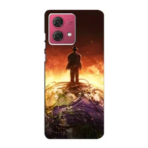 Чехол Оппенгеймер / Oppenheimer на Motorola MOTO G84 (Ядерщик)