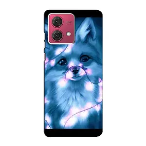 Чехол с Лисичкой для Motorola MOTO G84 (Яркая Лиса)