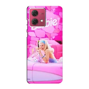 Силиконовый Чехол Барби Фильм на Motorola MOTO G84 (Зставка)