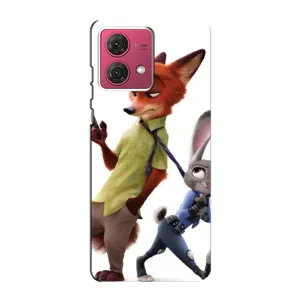 Чехлы ЗВЕРОПОЛИС для Motorola MOTO G84 (Зверополис герои)