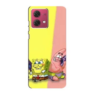 Чехлы с Патриком на Motorola MOTO G84 (Звонок)
