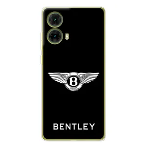 Чехлы с тематикой "Крутые машины" на Motorola MOTO G85 (Logo Bentley)