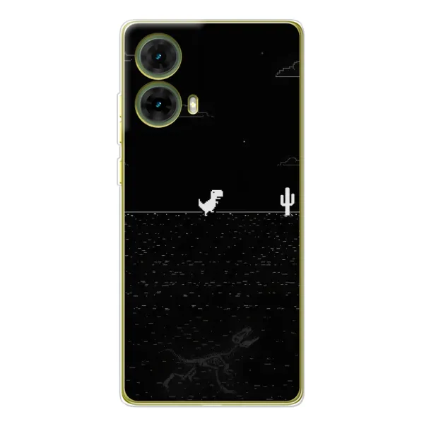 Чехол с рисунком «Динозаврик» для Motorola MOTO G85 Чехол с рисунком «Динозаврик» для Motorola MOTO G85