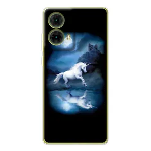 Чехол Unicorn на Motorola MOTO G85 (Единорог)