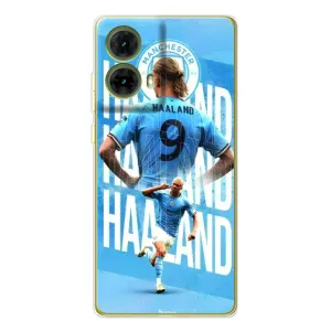 Чехлы с принтом для Motorola MOTO G85 Футболист (Erling Haaland)
