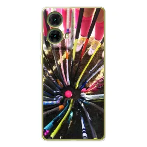 Чехлы с принтом Спортивная тематика для Motorola MOTO G85 (Флорбол)