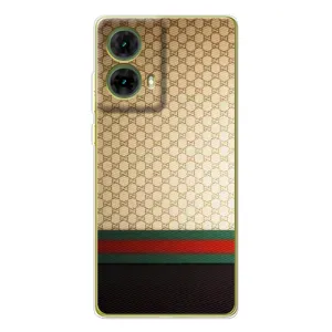 Чехлы Бренд GUCCI для Motorola MOTO G85 (Фон Гуччи)