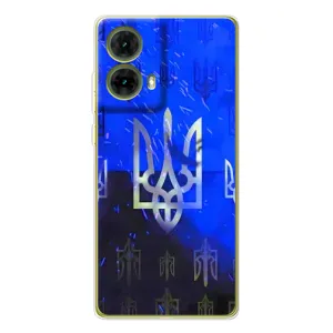 Чехол Укр Символика для Motorola MOTO G85 (Герб)