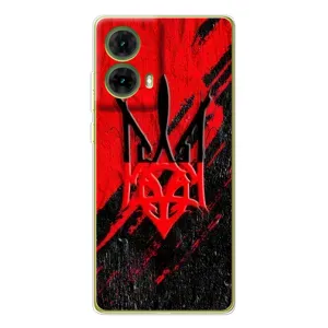 Чехол Укр Символика для Motorola MOTO G85 (Герб Украины)
