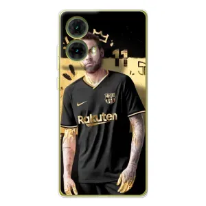 Силиконовый Чехол Motorola MOTO G85 (Gold Neymar)