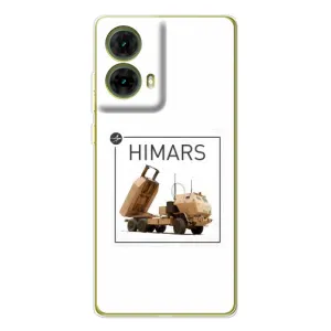 Чехлы на военную тематику для Motorola MOTO G85 (HIMARS)