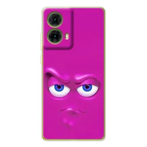 Силиконовые Чехлы (смешные стикеры) для Motorola MOTO G85 (Хитрая мордочка)