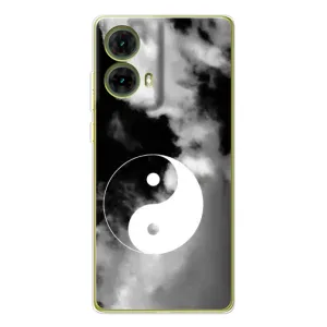 Чехлы с принтом Спортивная тематика для Motorola MOTO G85 (Инь-Янь)