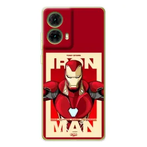 Чехол Супергерой Железный человек на Motorola MOTO G85 (Iron man)