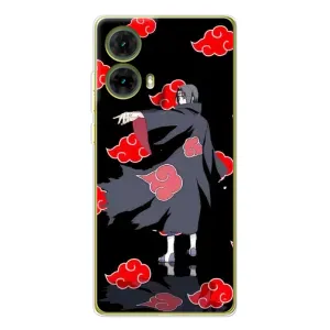 Чехлы с картинкой Итачи Учиха на Motorola MOTO G85 (Итачи облако)