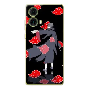 Чехлы с картинкой Итачи Учиха на Motorola MOTO G85 (Итачи в плаще)