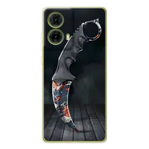 Чехол КИБЕРСПОРТ для Motorola MOTO G85 (Кинжал КС ГО)