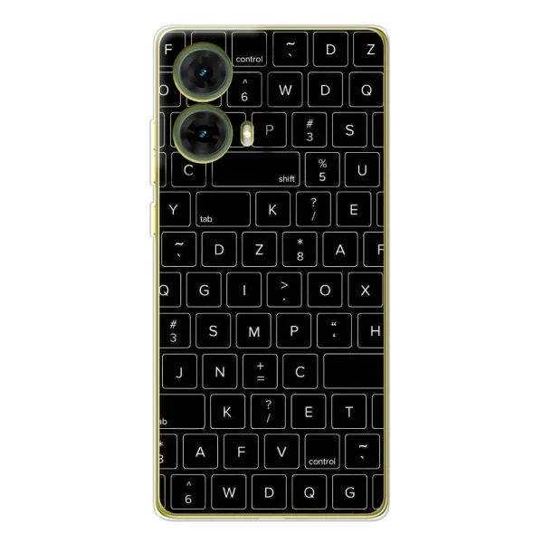Чехол с рисунком «Клавиатура» для Motorola MOTO G85 Чехол с рисунком «Клавиатура» для Motorola MOTO G85